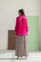 Hot Pink Organza Overlay Set - CiceroniCo-ord SetTussah