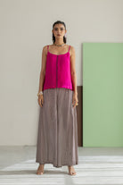 Hot Pink Organza Overlay Set - CiceroniCo-ord SetTussah