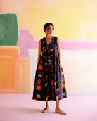 Hymn Midi Dress in Aloha Print - CiceroniDressesHappi Space