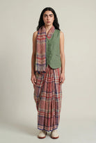 I Am in Love Saree - Paprika Weave - CiceroniSareePaeony