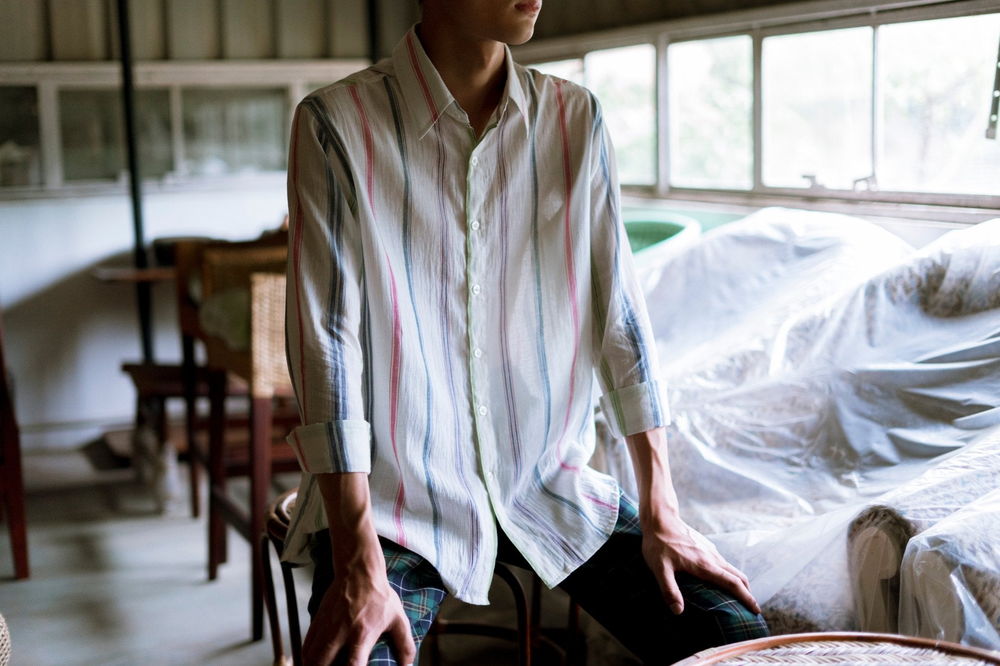 I Got Stripes Shirt - CiceroniMen ShirtsHomeland Elegies