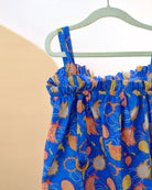 I-Peel-Good Printed Cotton Tie-Up Maxi Dress - CiceroniDressesMiko Lolo