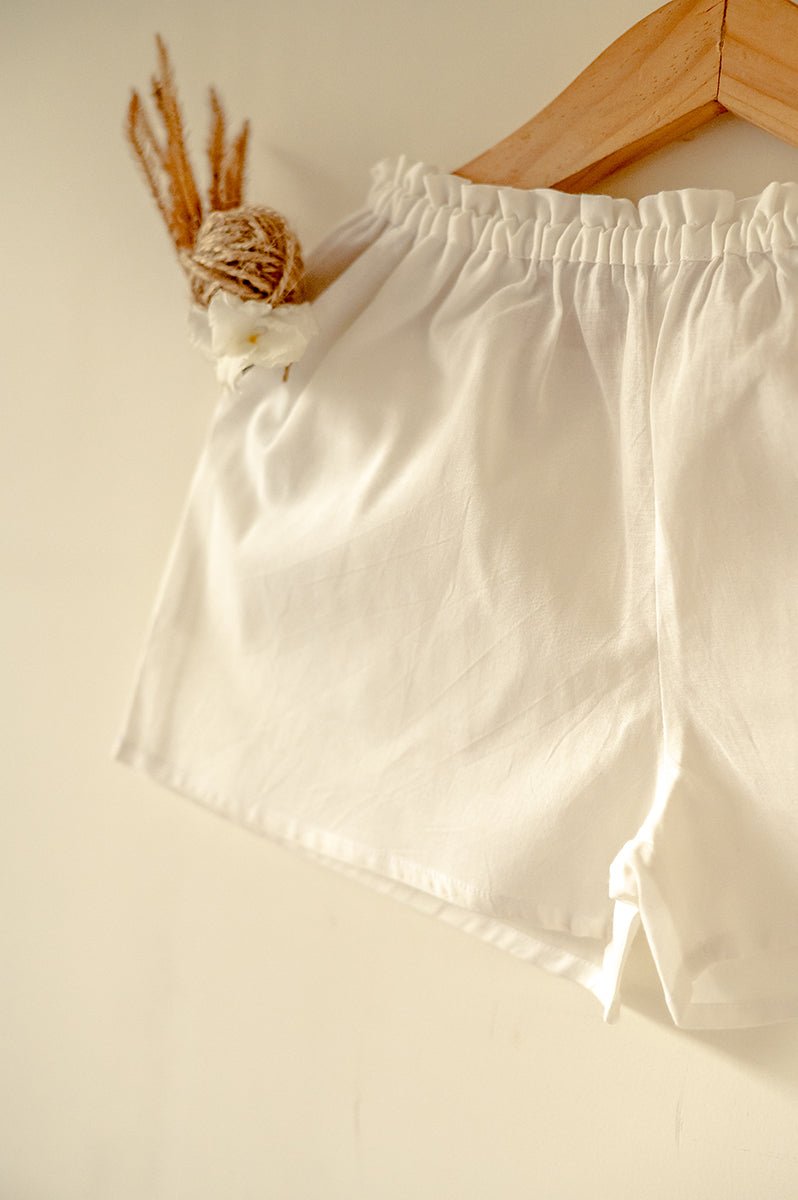 'I want to be like grandpa' White Kurta Pyjama Set in GOTS Certified Organic Cotton - CiceroniKurta Set, Everyday WearLove The World Today