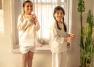 'I want to be like grandpa' White Kurta Pyjama Set in GOTS Certified Organic Cotton - CiceroniKurta Set, Everyday WearLove The World Today