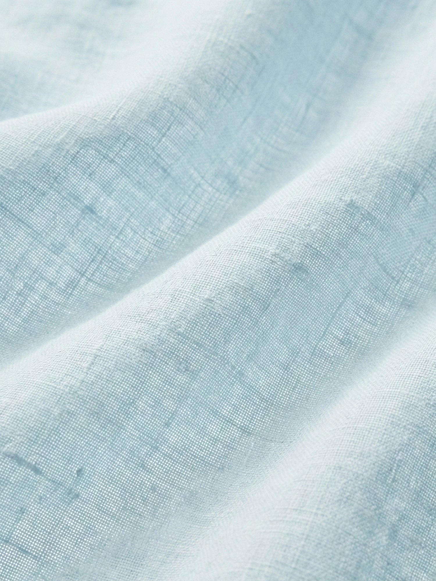 Ice Blue 100% Pure Linen Button Down Shirt - CiceroniMen Shirtsbhrāta