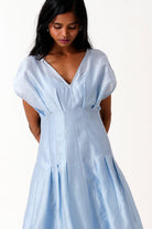 Ice Blue Bree - Vintage Panelled Dress + Slip - CiceroniDressesMadder Much