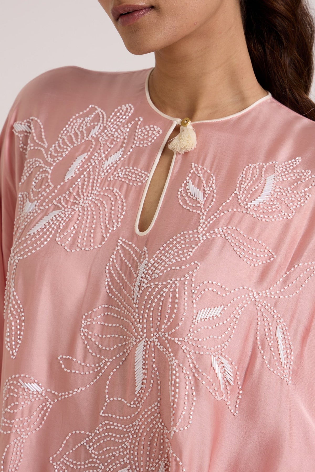 Ice Pink Myna - Jolly Good Free Size Top + Pant - CiceroniCo-ord SetMadder Much