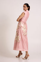 Ice Pink Paiva - Soft Bloom Midi Dress - CiceroniDressesMadder Much