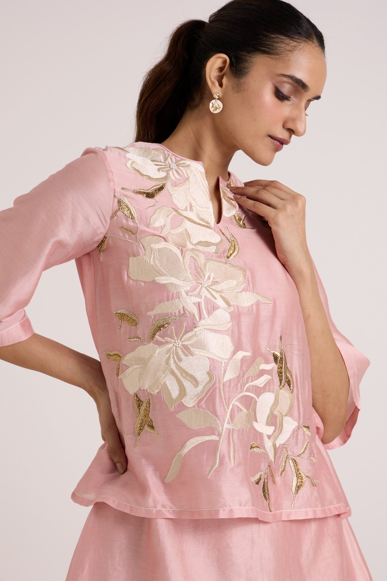 Ice Pink Quinn - Terraced Short Dress - CiceroniDressesMadder Much