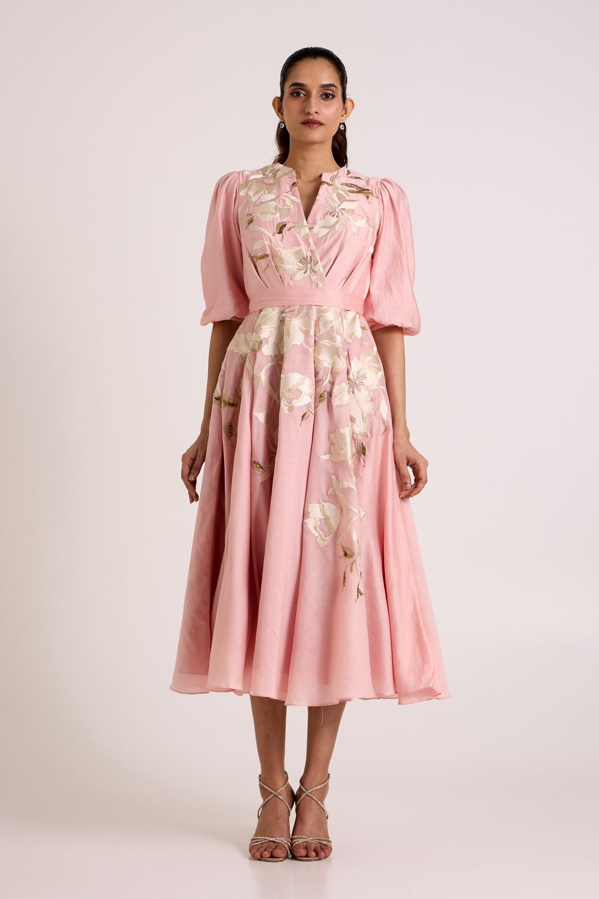 Ice Pink Saira - Circular Midi Dress - CiceroniDressesMadder Much