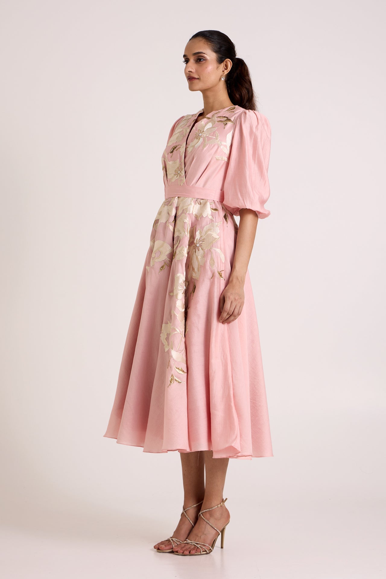 Ice Pink Saira - Circular Midi Dress - CiceroniDressesMadder Much