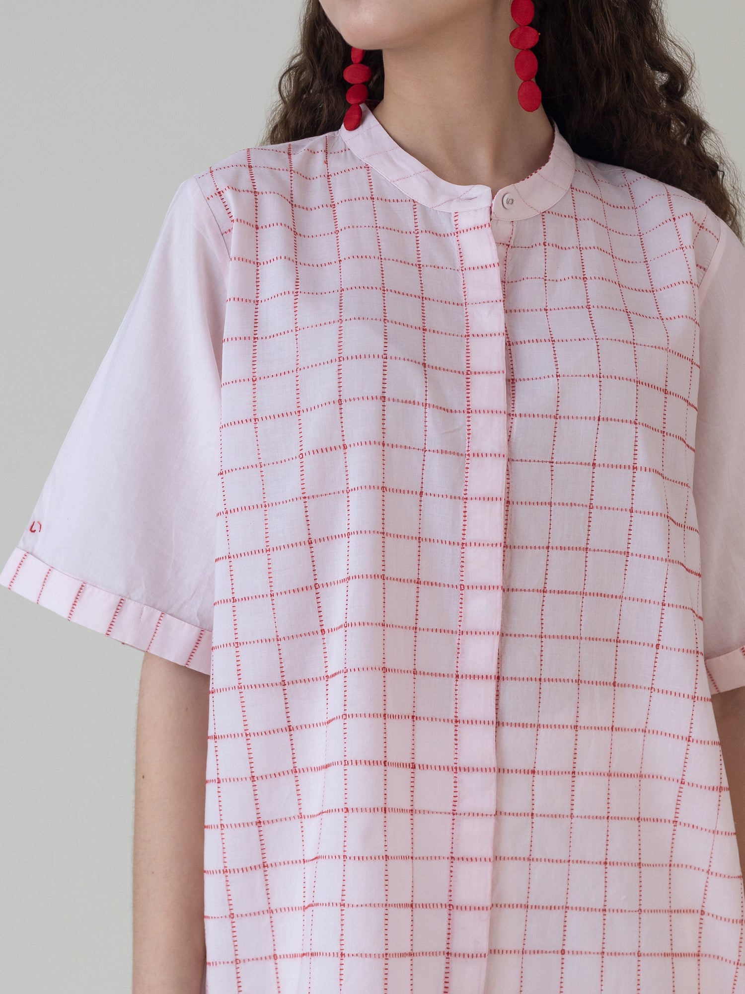 Ichigo Bubblegum Pink Shirt - CiceroniWomen ShirtsShades of India