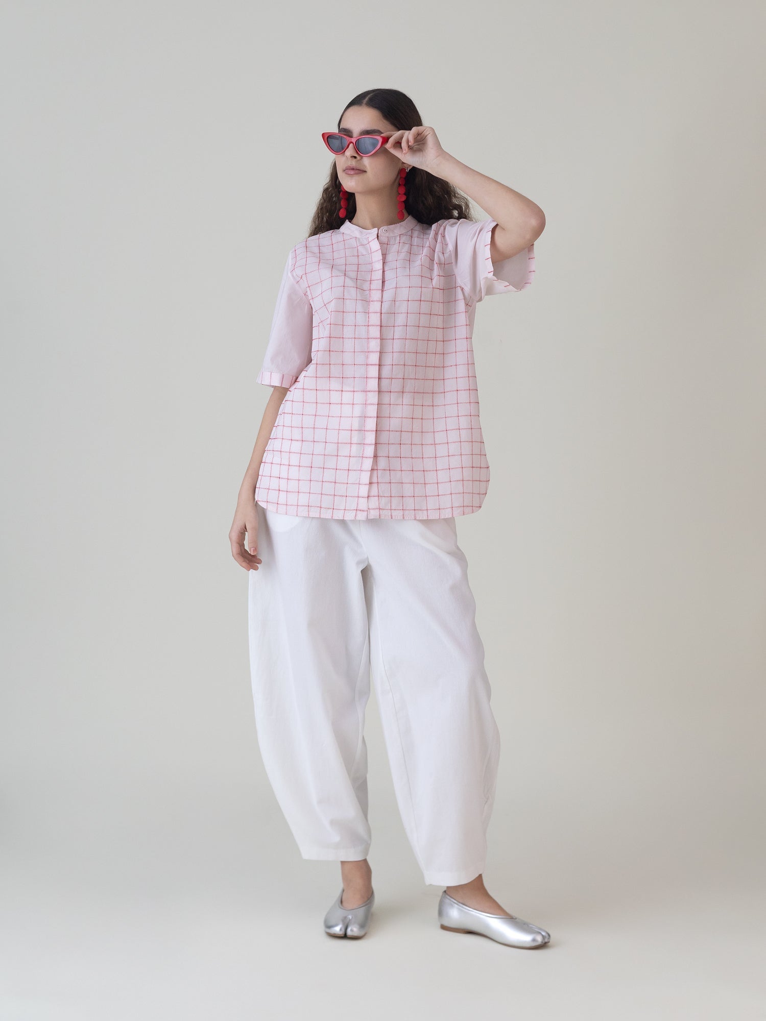 Ichigo Bubblegum Pink Shirt - CiceroniWomen ShirtsShades of India