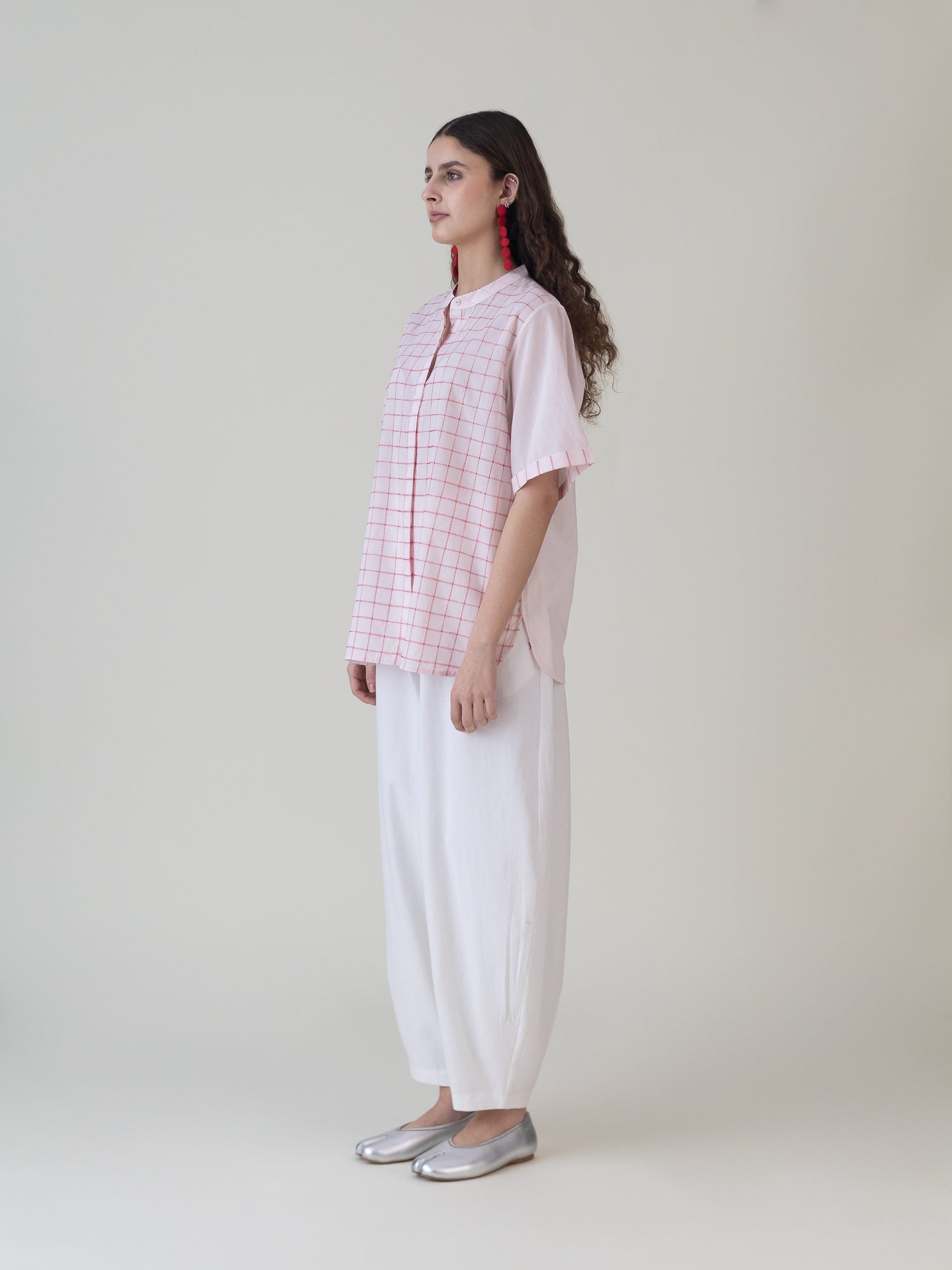 Ichigo Bubblegum Pink Shirt - CiceroniWomen ShirtsShades of India