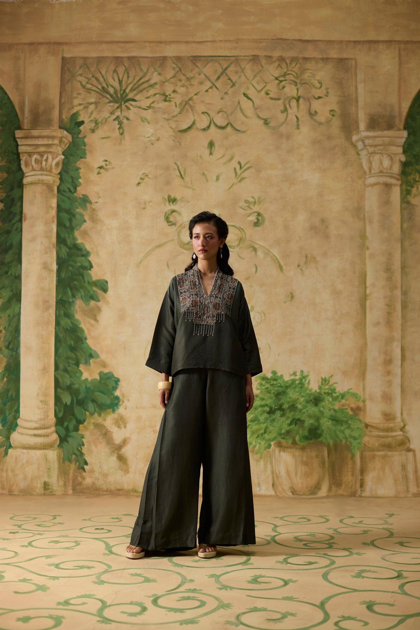 Ikira Co - ord set - Charcoal Grey - CiceroniCo - ord SetKhyati Rughani