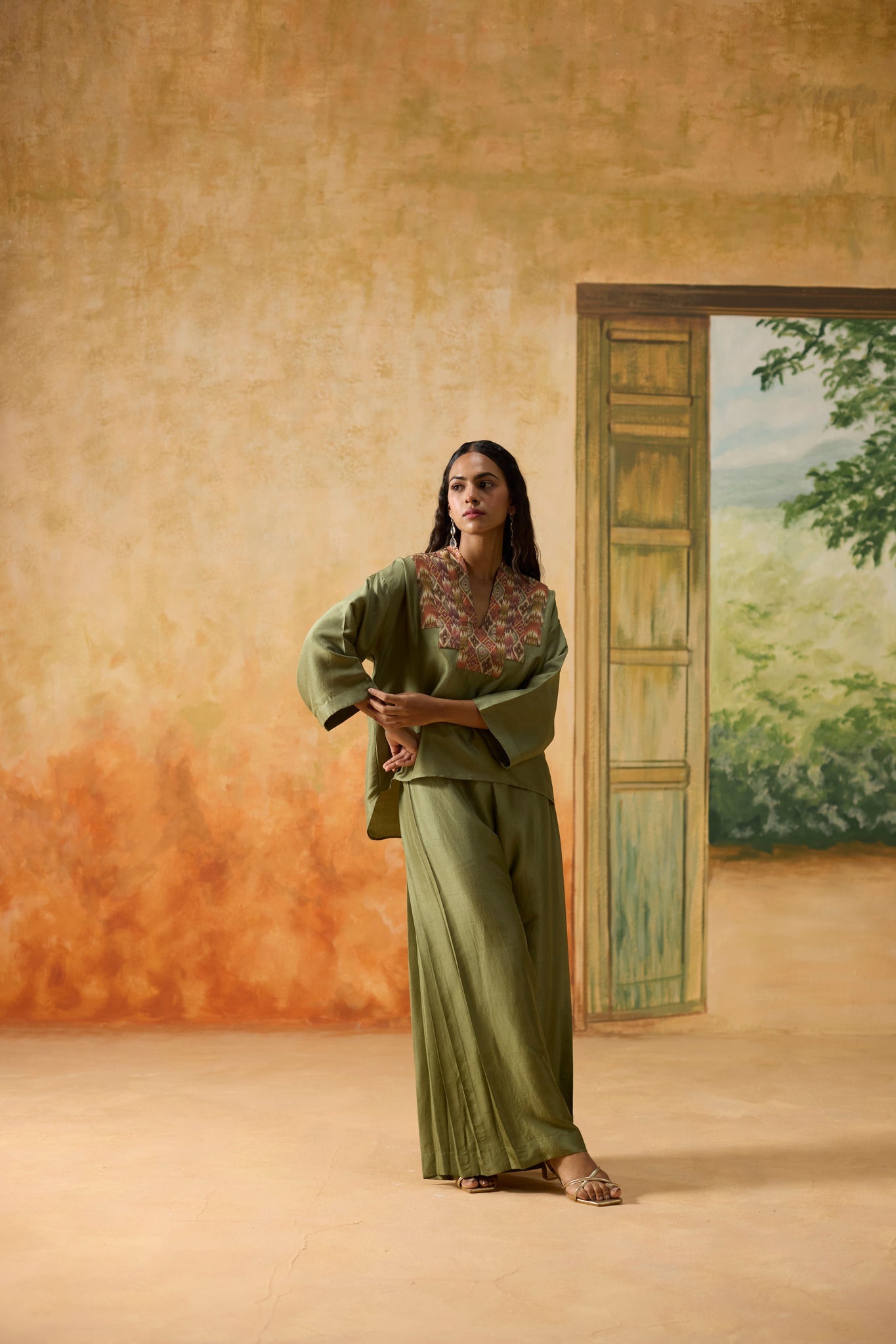 Ikira Co - ord set - Green - CiceroniCo - ord SetKhyati Rughani