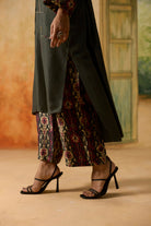 Ikkato Kurta Set - Charcoal Grey - CiceroniKurta Set, Festive WearKhyati Rughani