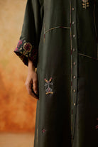 Ikkato Kurta Set - Charcoal Grey - CiceroniKurta Set, Festive WearKhyati Rughani