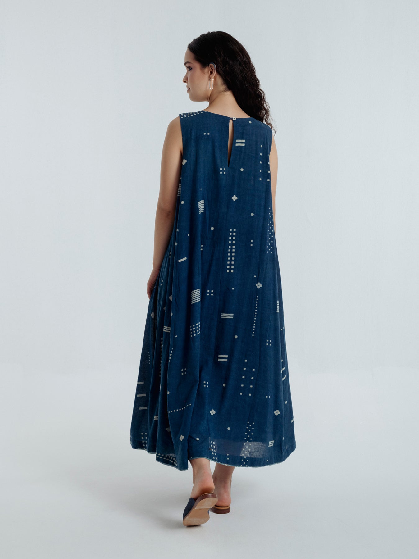 Indigo Maxi Dress - CiceroniDressesRias Jaipur