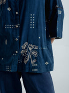 Indigo Shadow Shirt - CiceroniWomen ShirtsRias Jaipur
