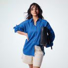 Indigo Shirt - CiceroniWomen ShirtsSelfish Clarity