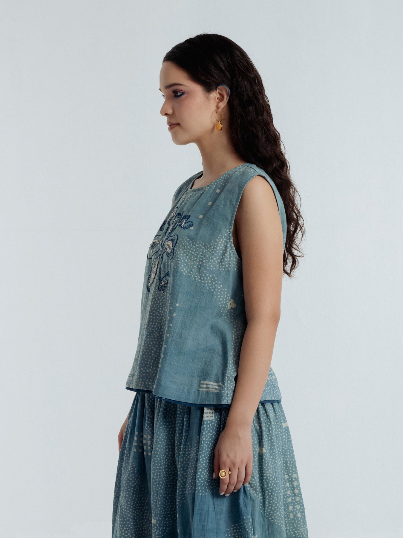 Indigo Sky Top - CiceroniTopsRias Jaipur