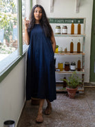 Indigo Streams Dress - CiceroniDresseswith N.