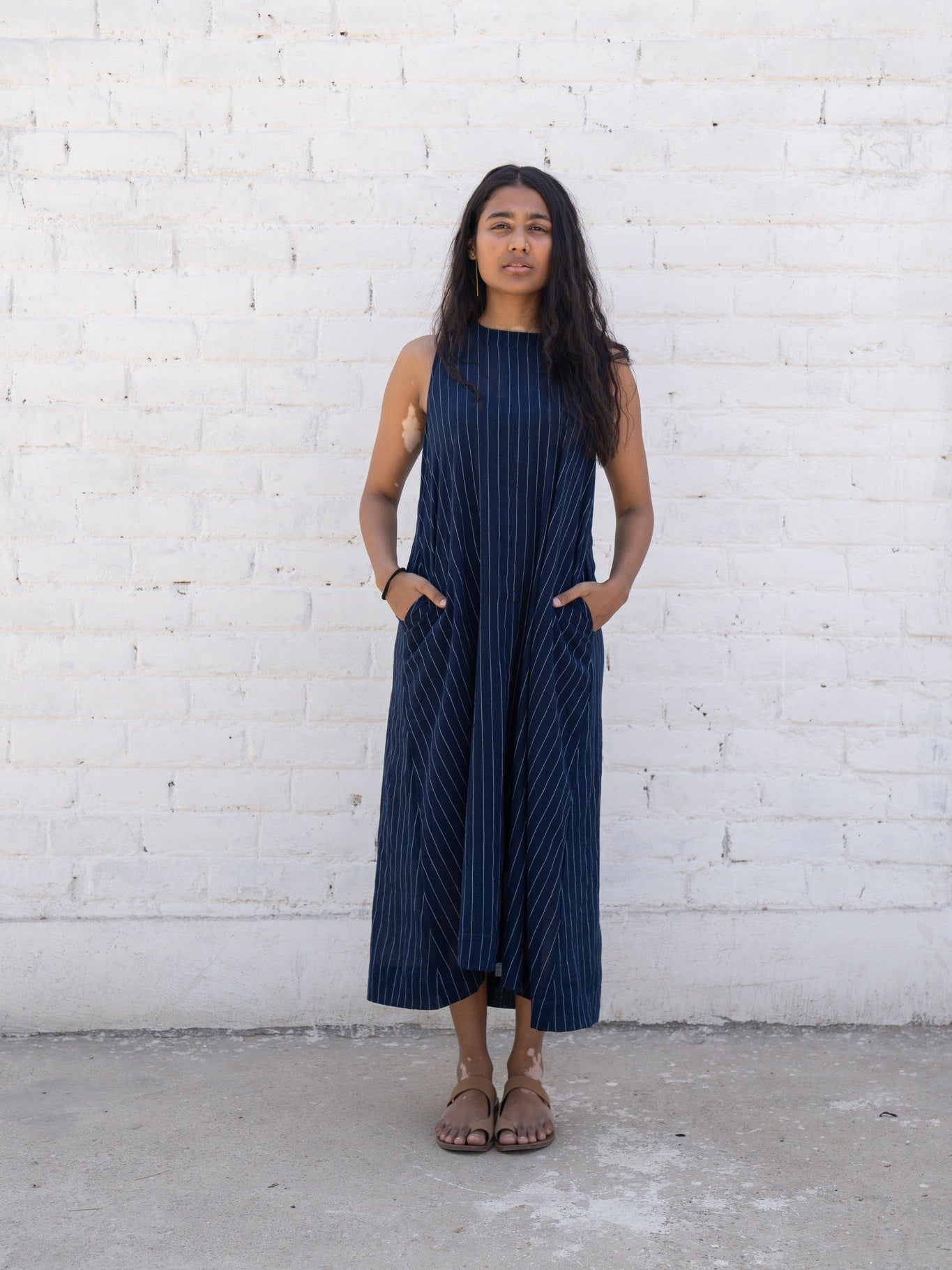 Indigo Streams Dress - CiceroniDresseswith N.