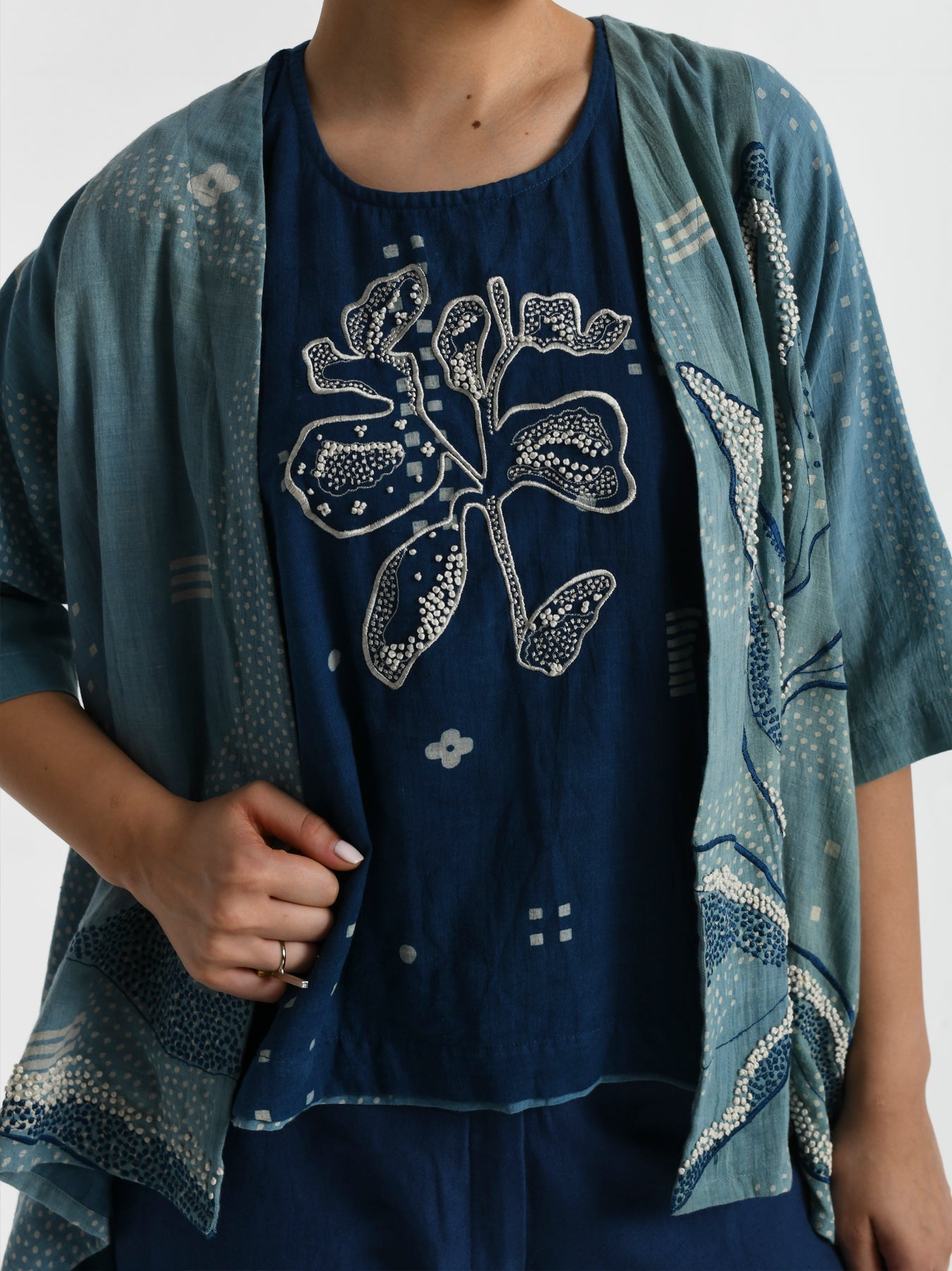 Indigo Tri Co - ord Set - CiceroniCo - ord SetRias Jaipur