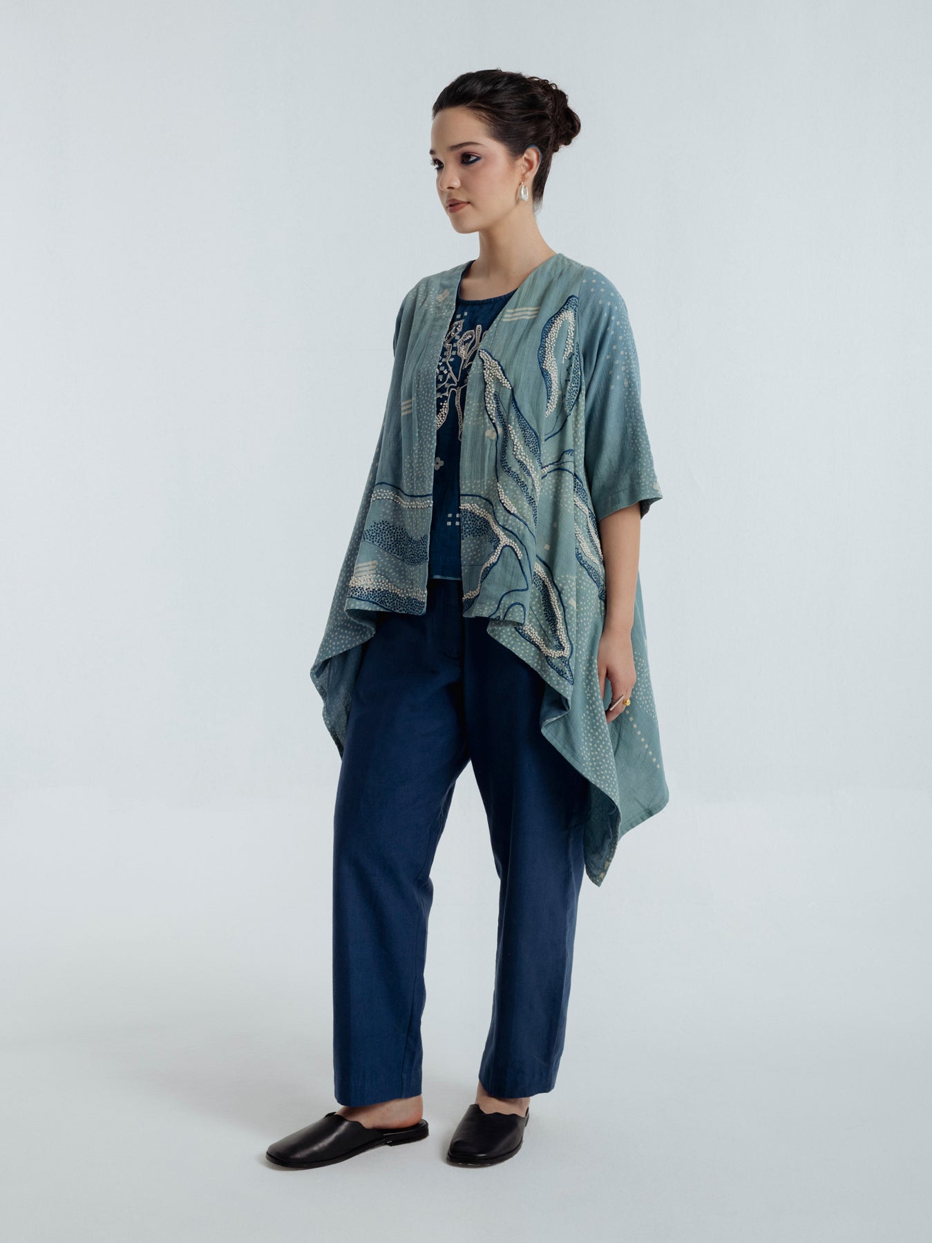 Indigo Tri Co - ord Set - CiceroniCo - ord SetRias Jaipur