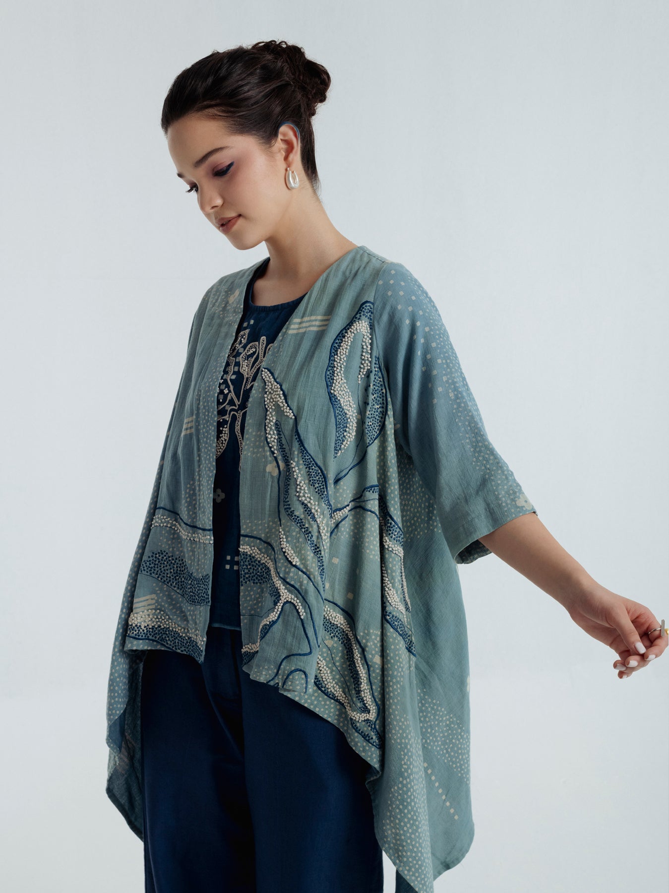 Indigo Tri Co - ord Set - CiceroniCo - ord SetRias Jaipur