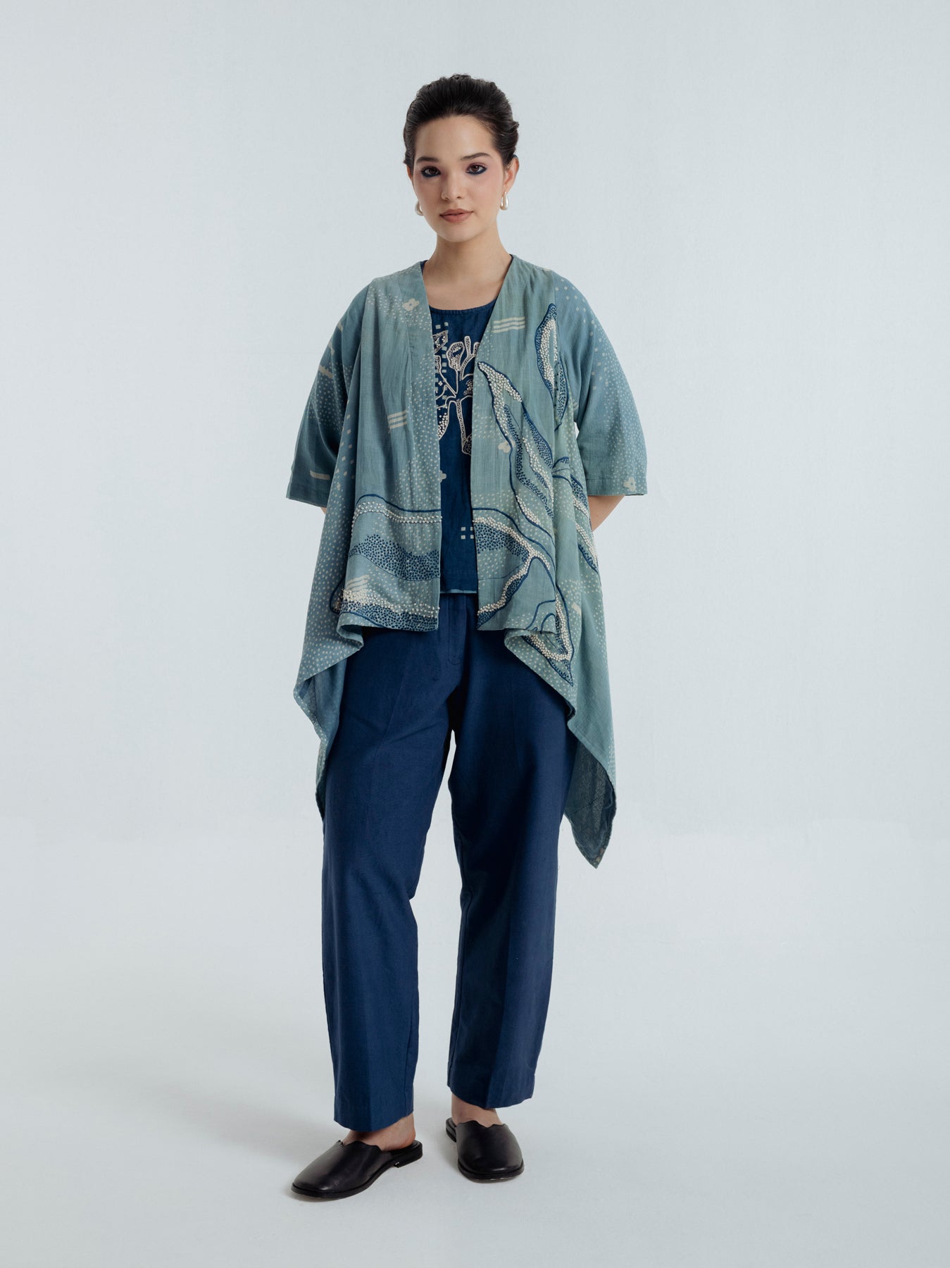 Indigo Tri Co - ord Set - CiceroniCo - ord SetRias Jaipur