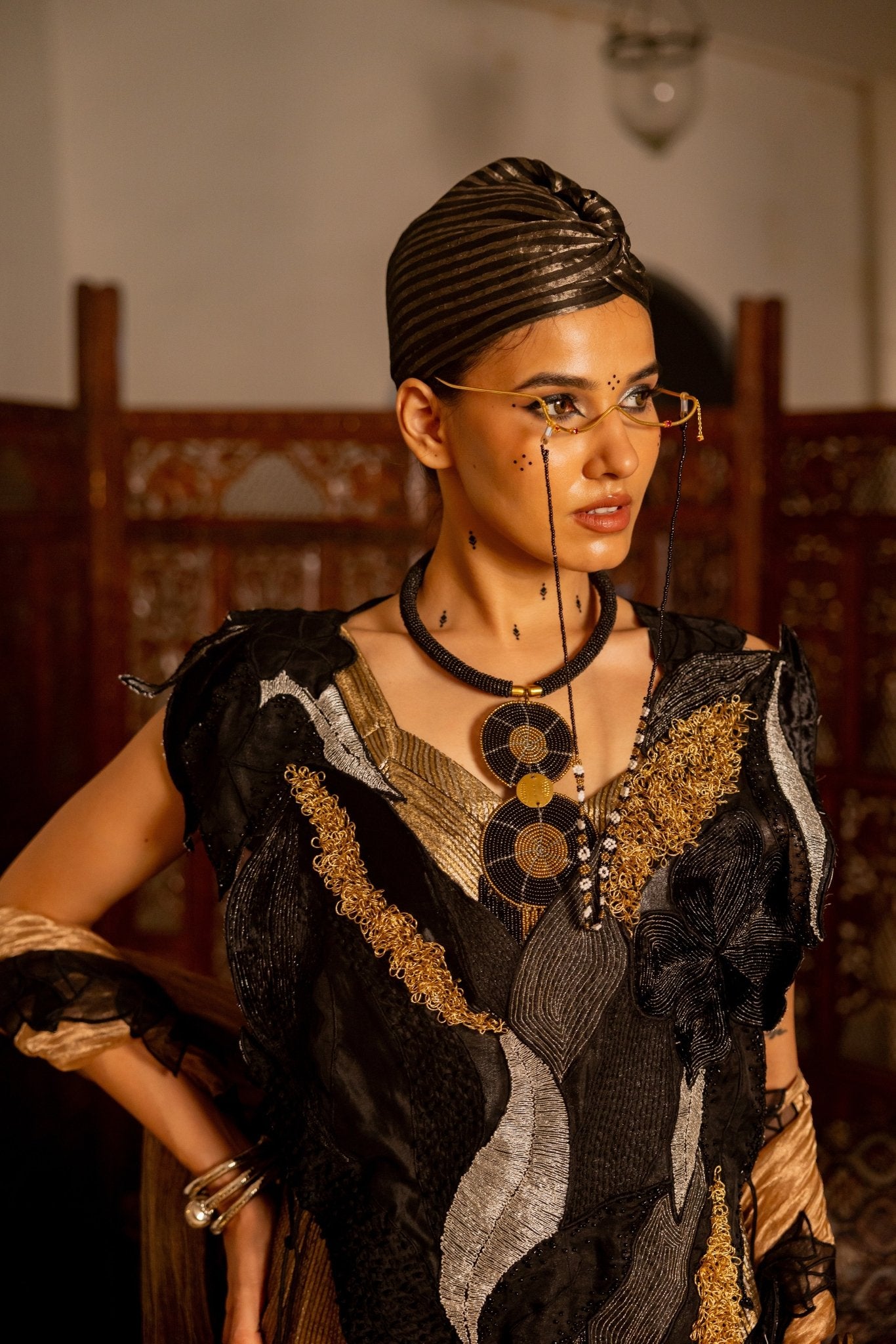 Indra Set - CiceroniLehenga SetChambray & Co.