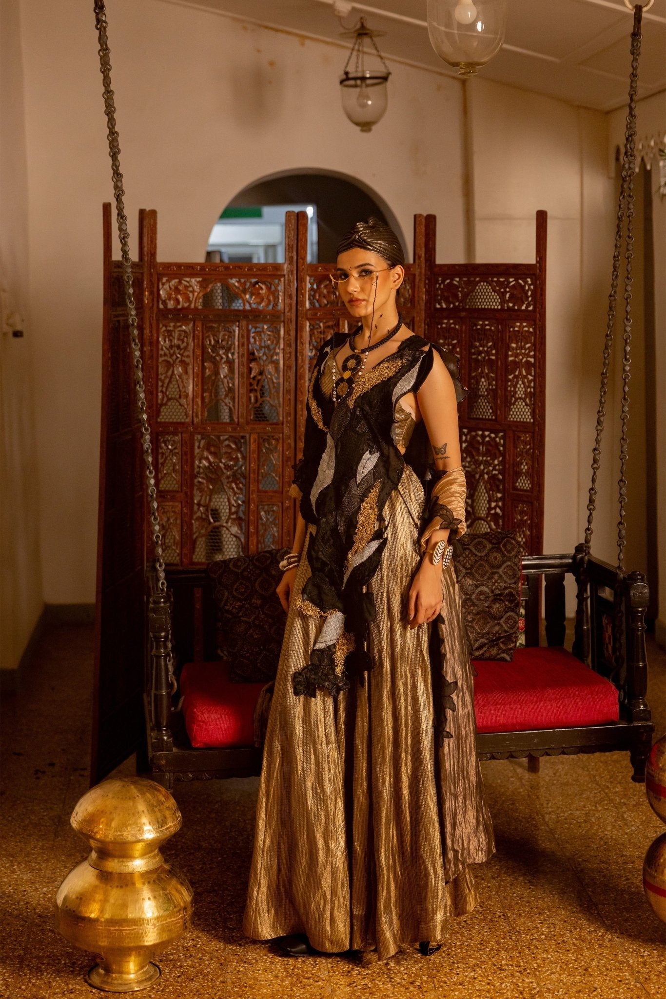 Indra Set - CiceroniLehenga SetChambray & Co.