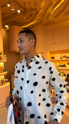 Infinity - Black Polka Shirt - CiceroniMen ShirtsHomeland Elegies