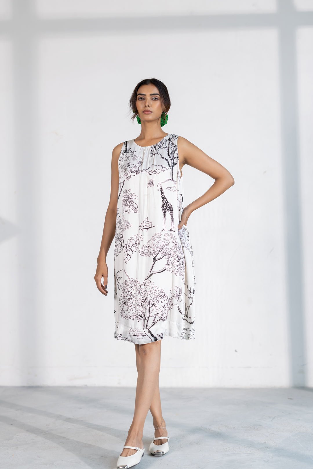 Inked Savannah Dress - CiceroniDressSilai Studio
