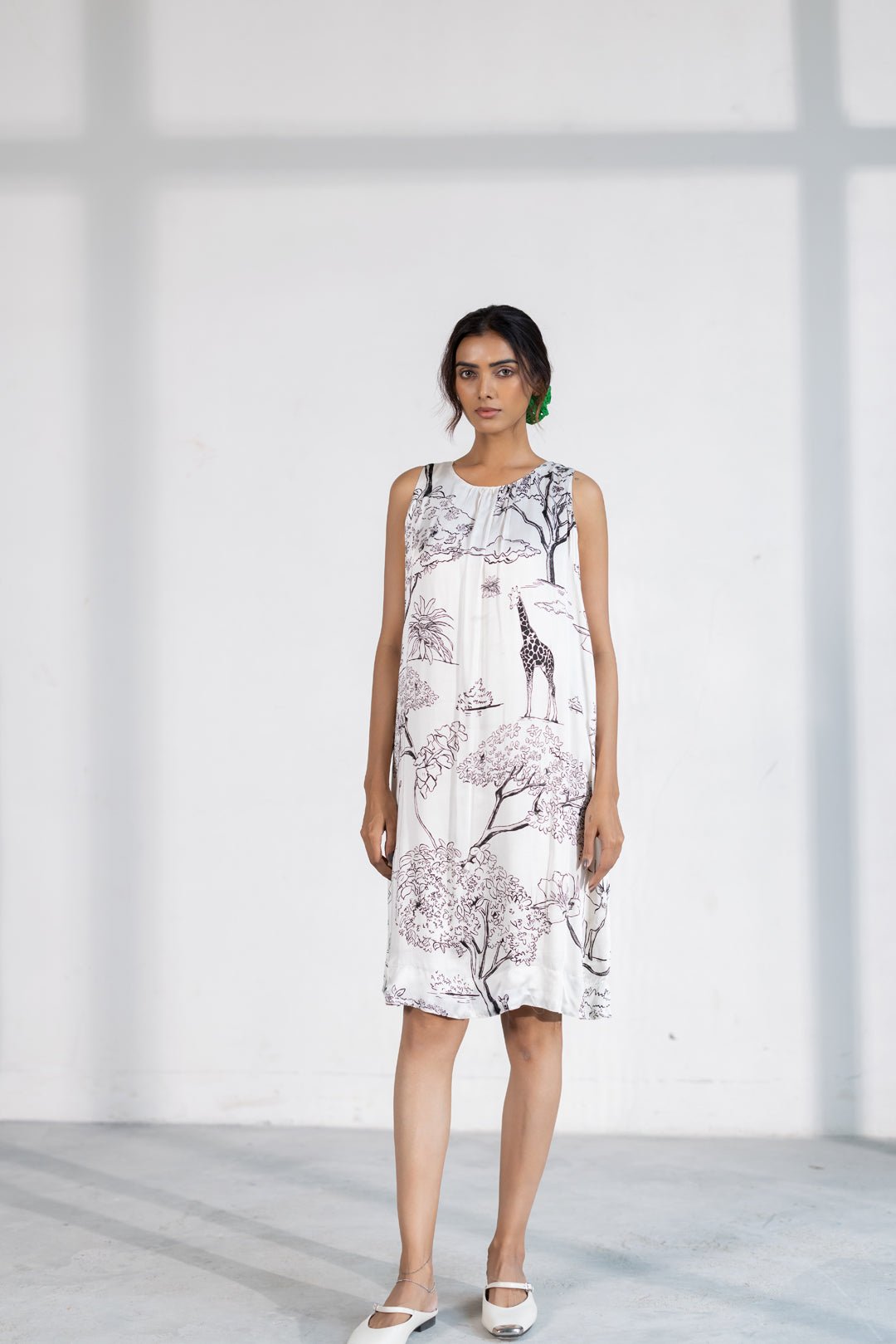 Inked Savannah Dress - CiceroniDressSilai Studio