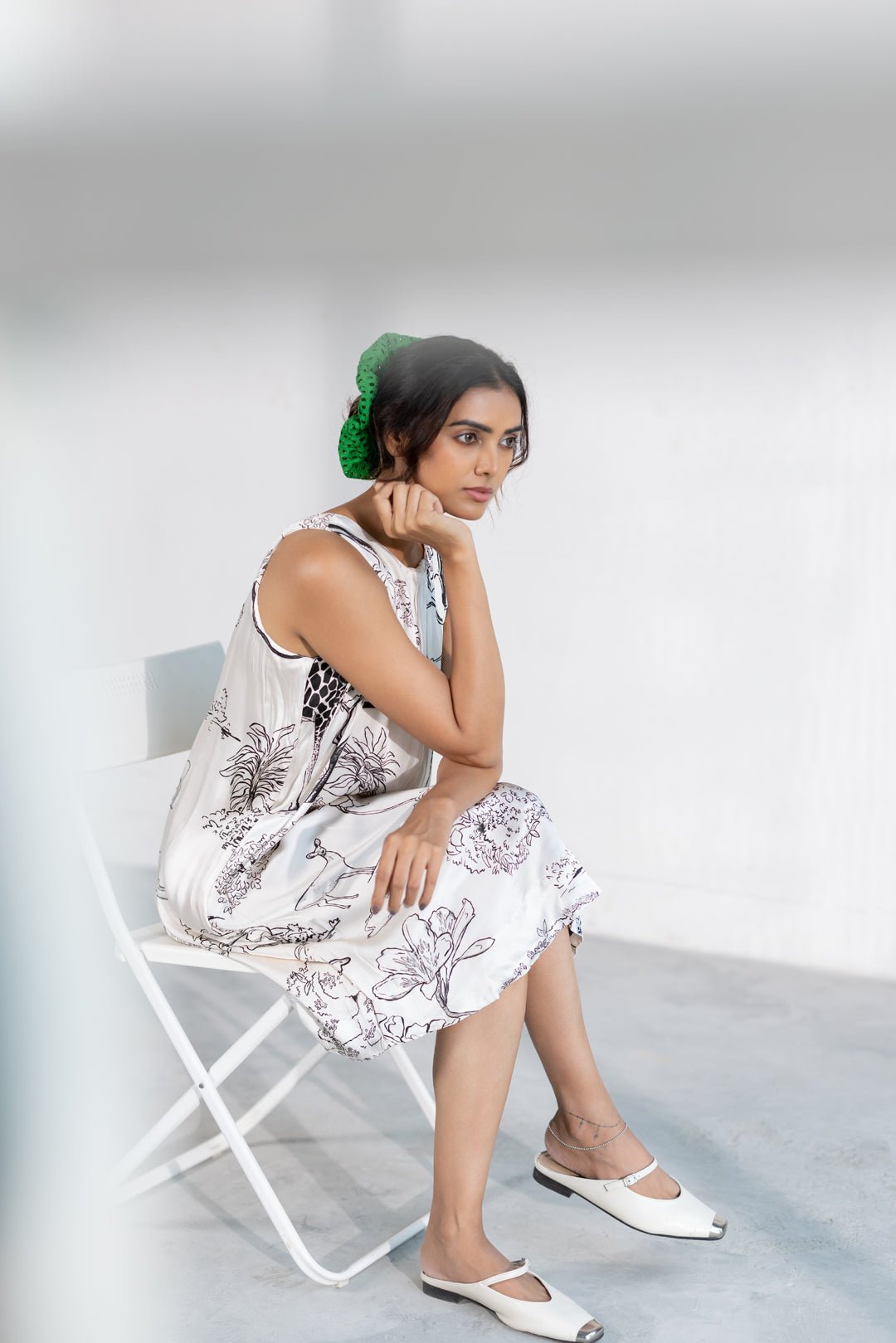 Inked Savannah Dress - CiceroniDressSilai Studio