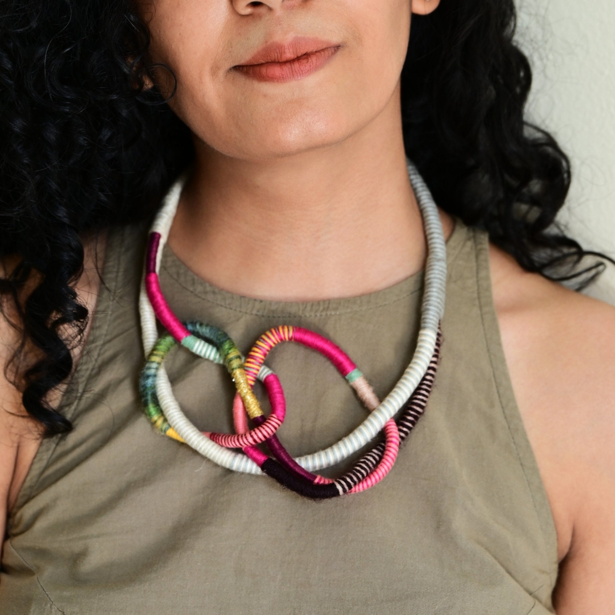 Intertwine Necklace - CiceroniNeckpieceBandish