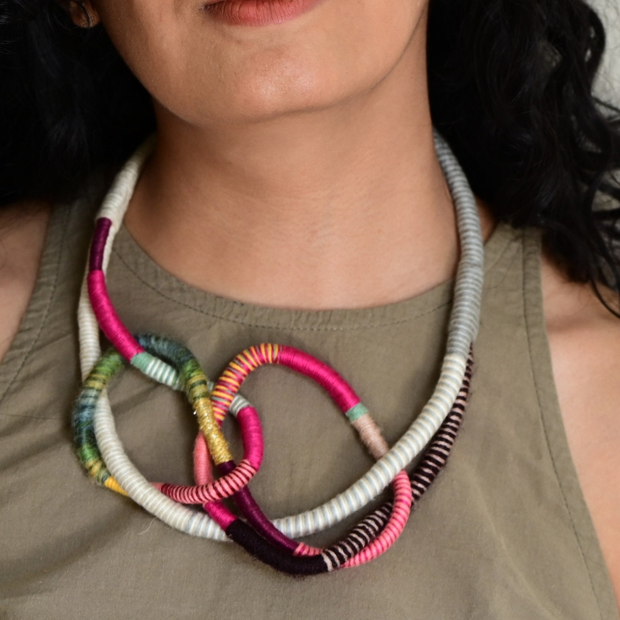 Intertwine Necklace - CiceroniNeckpieceBandish