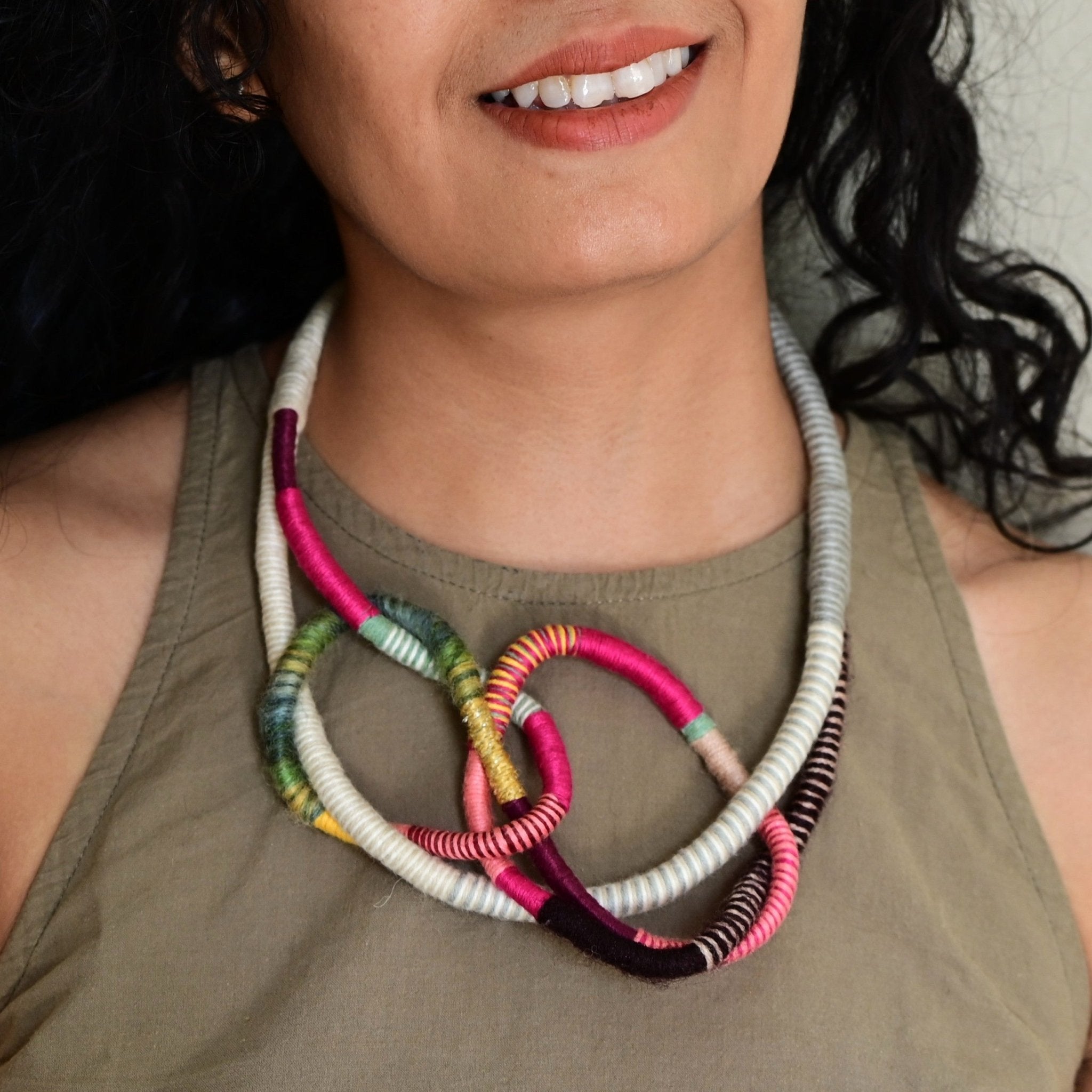 Intertwine Necklace - CiceroniNeckpieceBandish