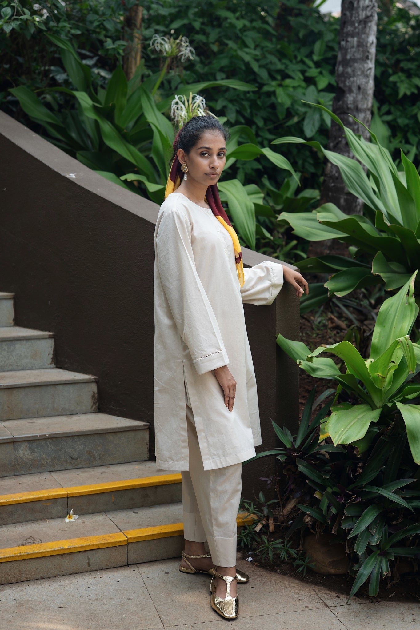 Iris Kurta Set - Beige - CiceroniKurta Set, Everyday WearRAAS Life