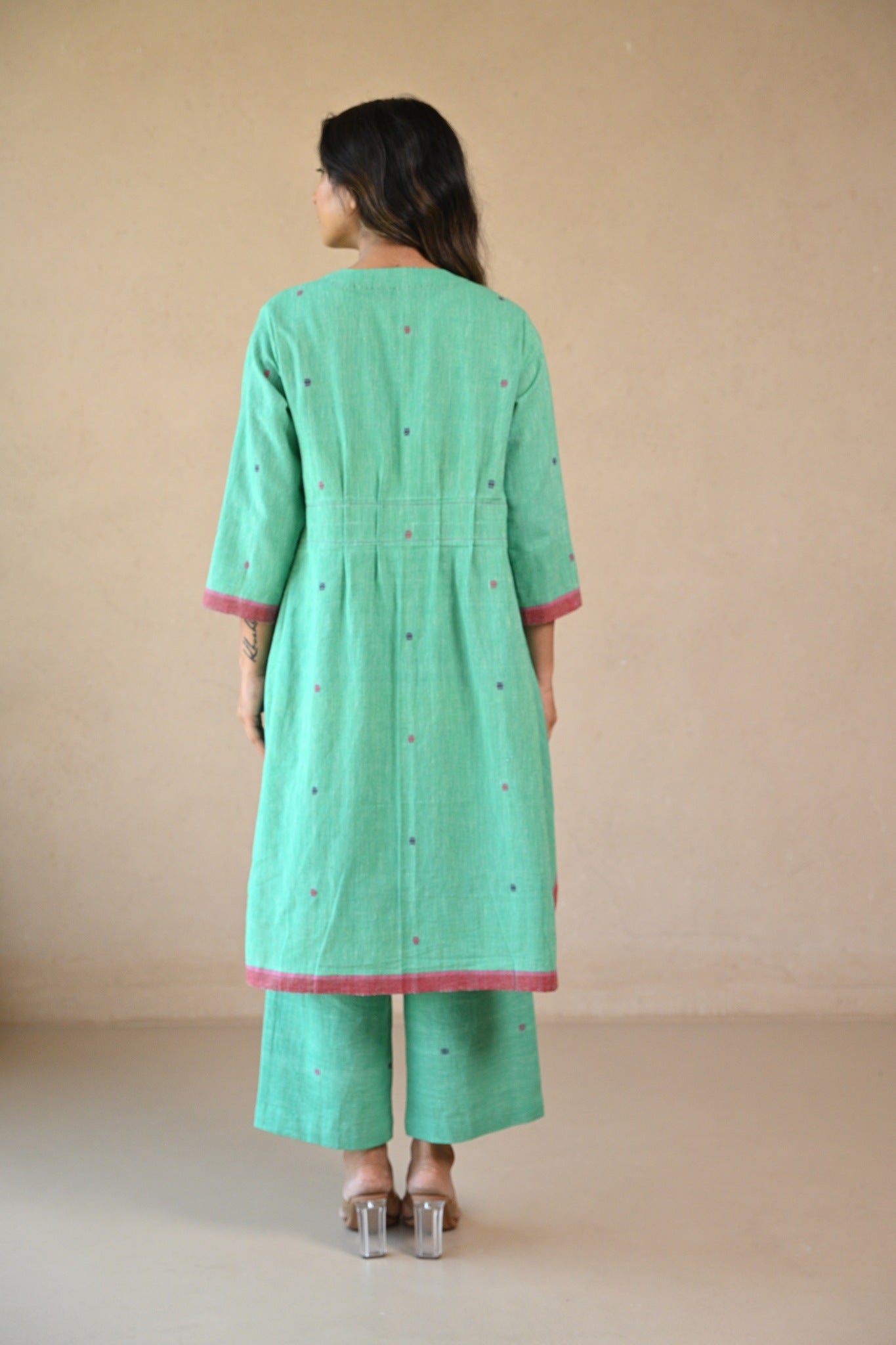 Iris Shrug - Mint Green - CiceroniJacketsRang by Rajvi