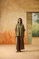 Issiki Shirt - Green - CiceroniWomen ShirtsKhyati Rughani