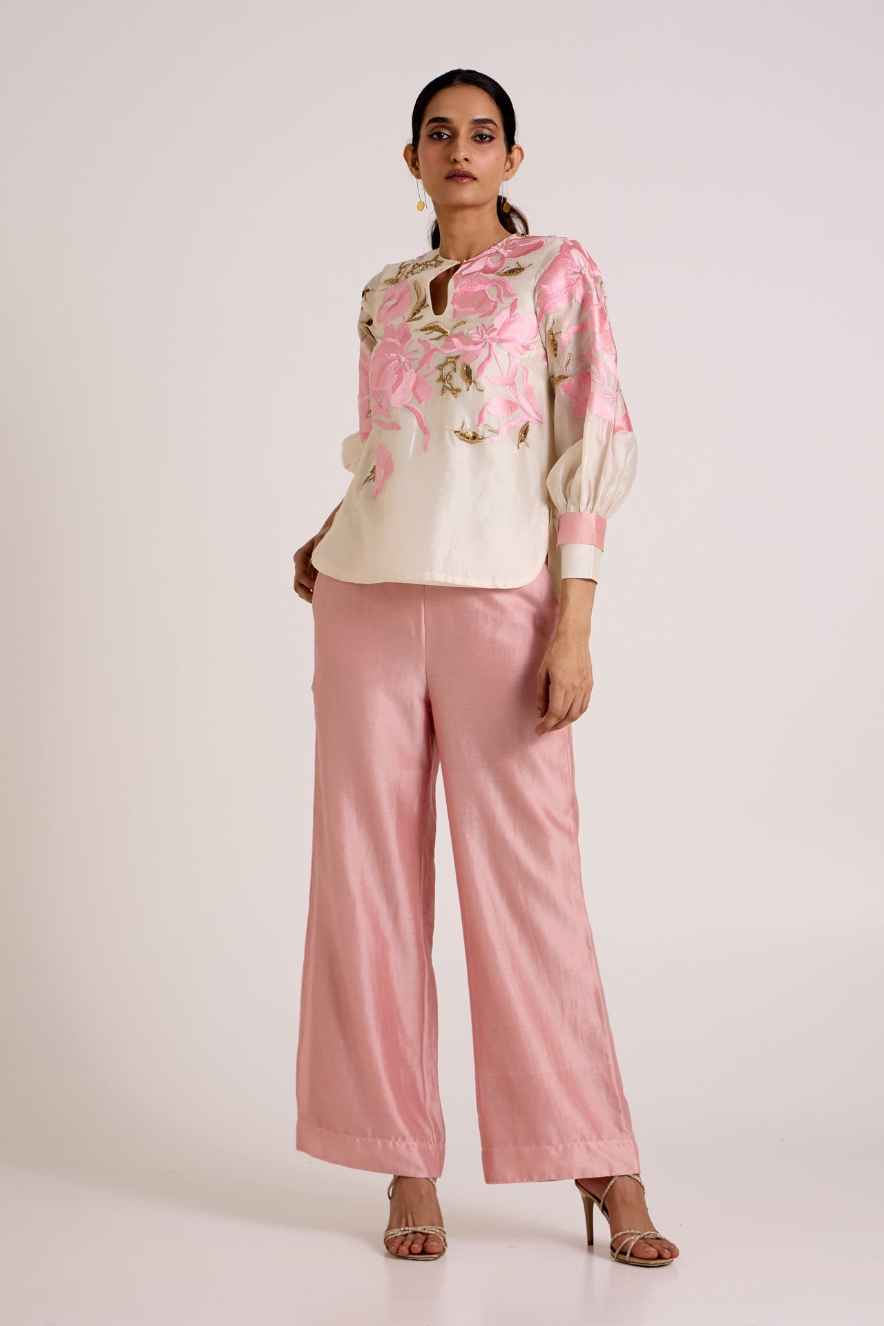 Ivory Glen - Blooming Sleeve Co-ord Set - CiceroniCo-ord SetMadder Much