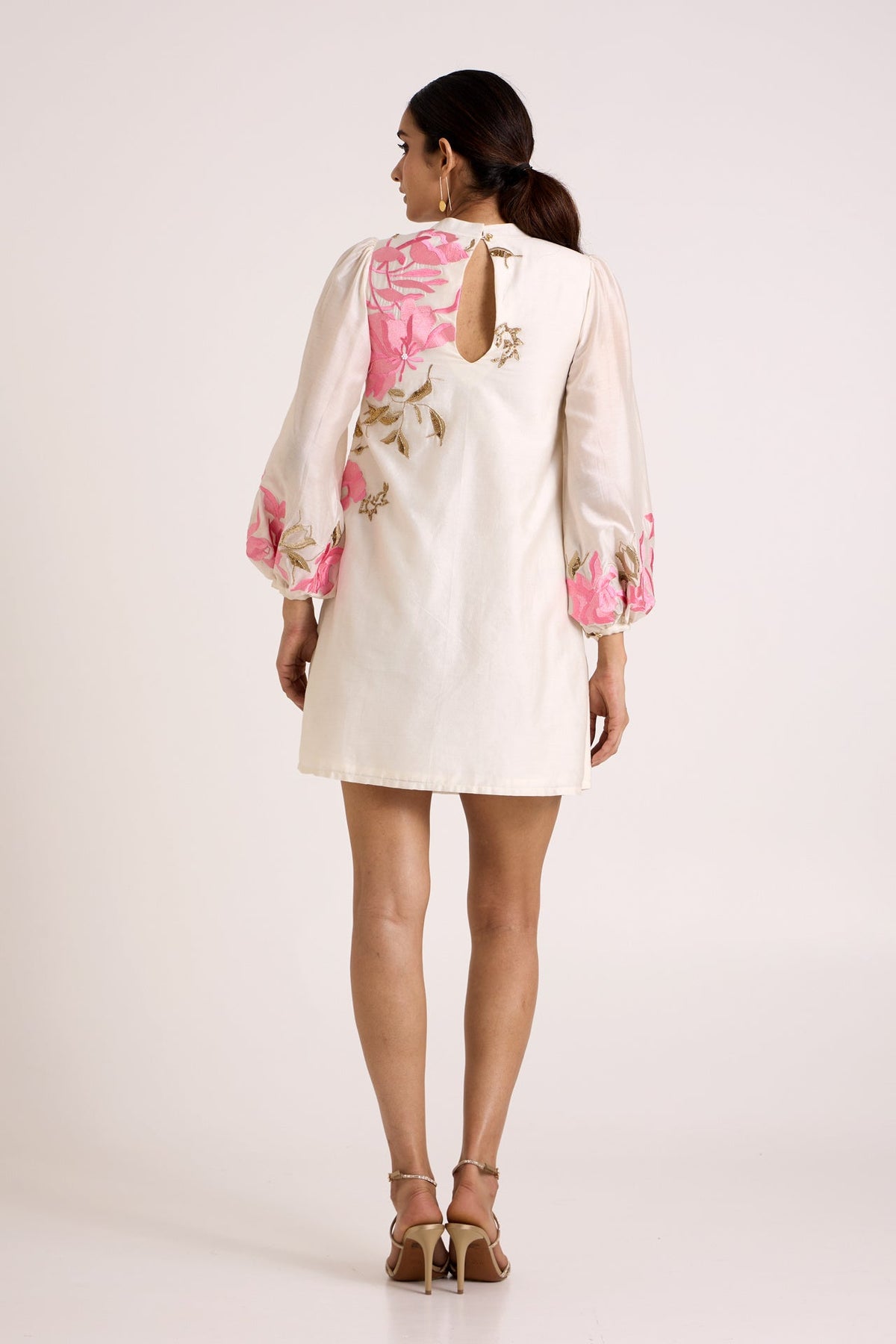 Ivory Nidam - In-Bloom Short Dress - CiceroniDressesMadder Much