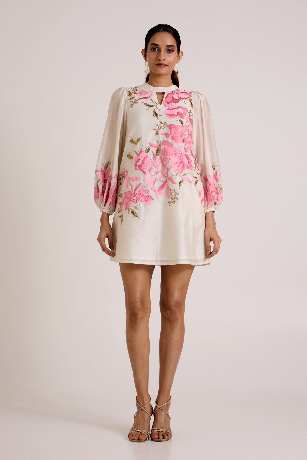 Ivory Nidam - In-Bloom Short Dress - CiceroniDressesMadder Much