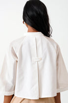 Ivory Zola - Raglan Sleeve Crop Shirt + Shorts - CiceroniCo - ord SetMadder Much