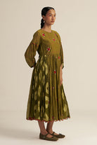 Jaapi Dress - Green - CiceroniDressGaach
