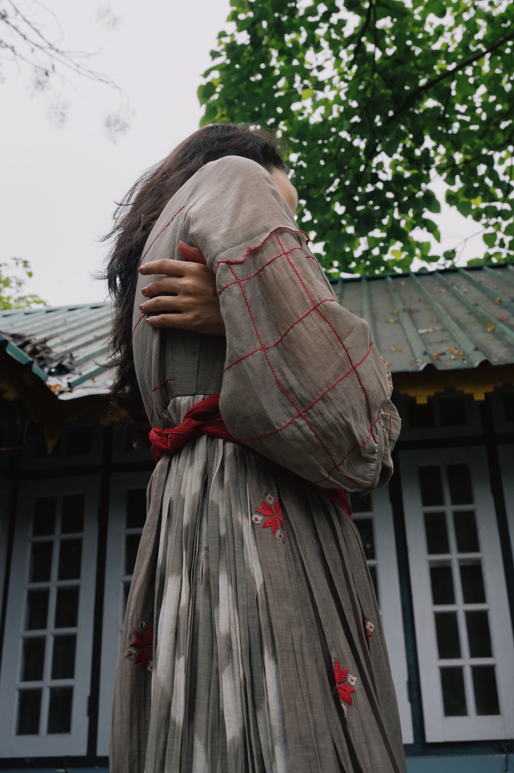 Jaapi Dress - Grey - CiceroniDressGaach